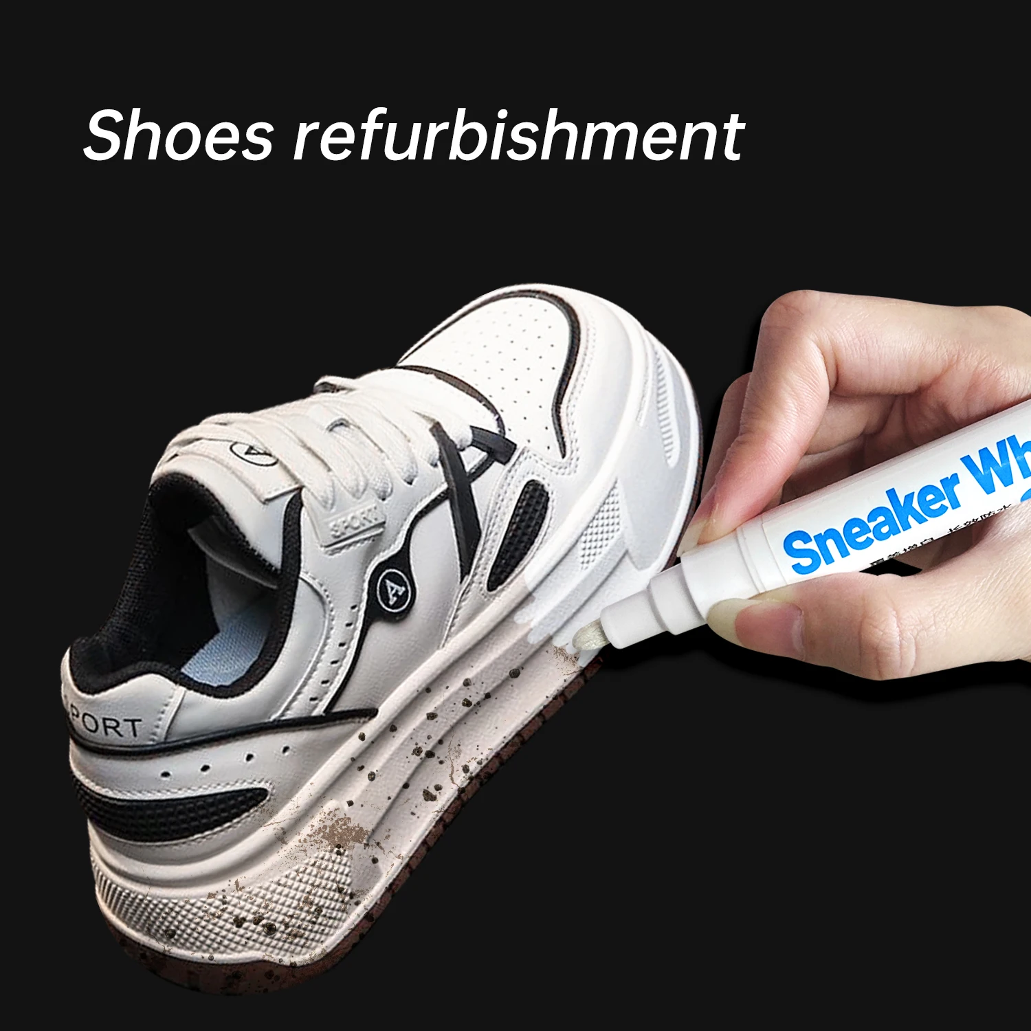 Sneaker Care Cleaning Kit - Schuhe Flecken Entfernung Wasserdichte Turnschuhe Anti-Oxidation