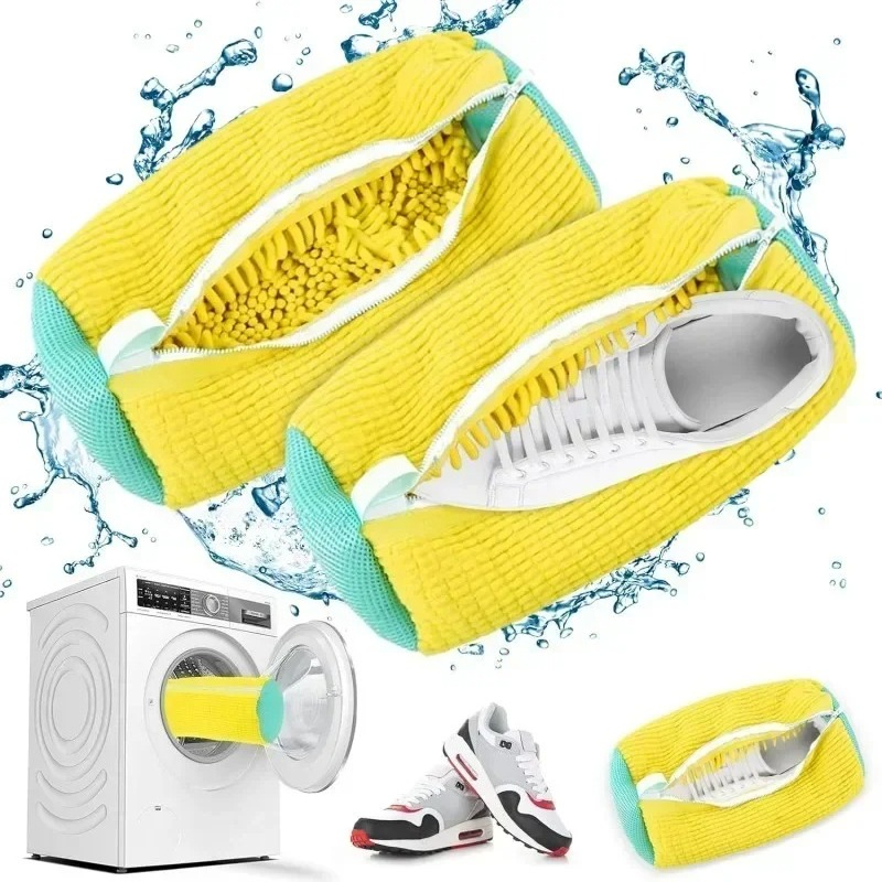 Sneaker Care Cleaning Kit - Wiederverwendbarer Schuhwaschbeutel für Sneaker und Tennisschuhe,