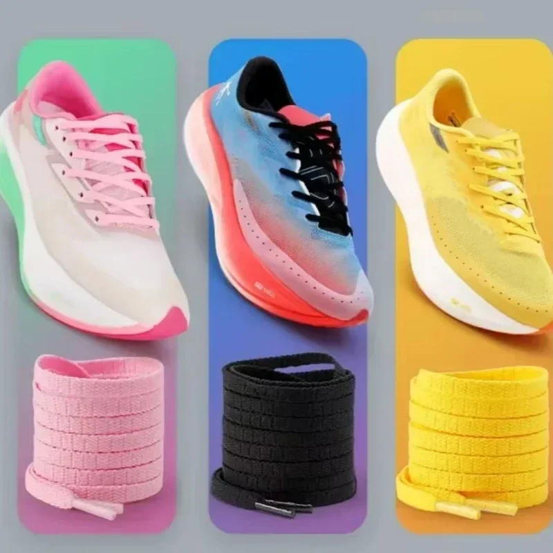 Lace Replacement Flat - 5mm Flache Sportliche Schnürsenkel für Sneaker