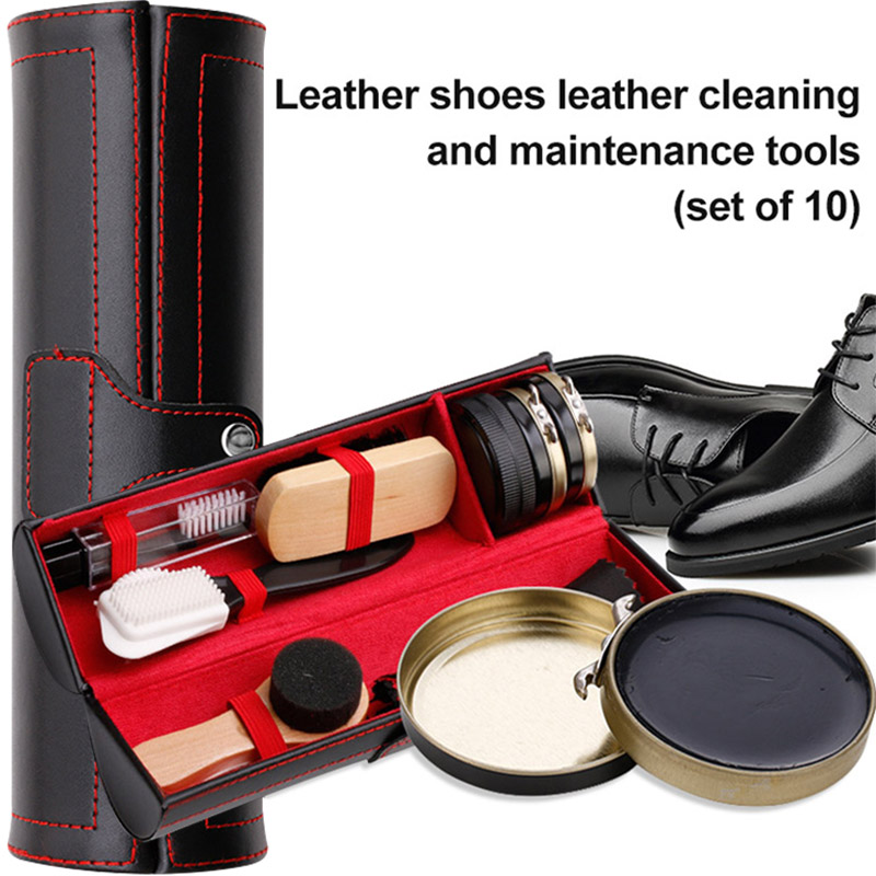 Sneaker Care Cleaning Kit - 1 Set Leder Schuhe Polieren Set
