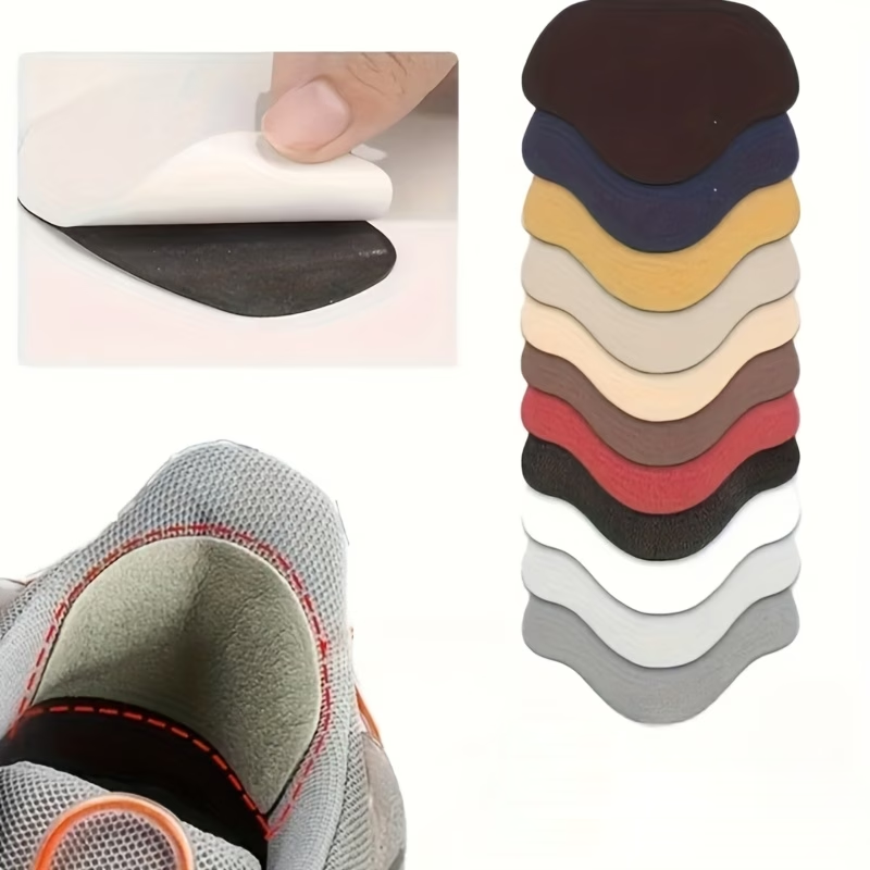 Sneaker Shoe Care Kit - 4-teiliges Sneaker-Reparatur-Patch-Set, kein Nähen erforderlich, Fersenschutz-Patches