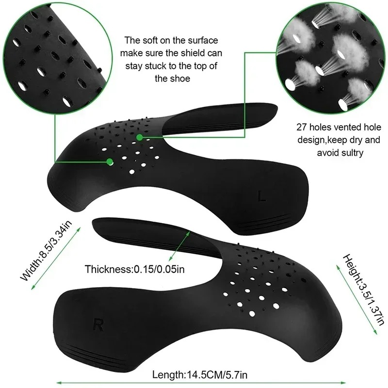 4 Stück Anti-Knitter-Schuhprot – Crease Protector Toe Bewertung und Preis