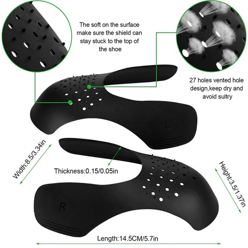 5 Paar leichte Anti-Knitter-Sc – Crease Protector Toe Bewertung und Preis