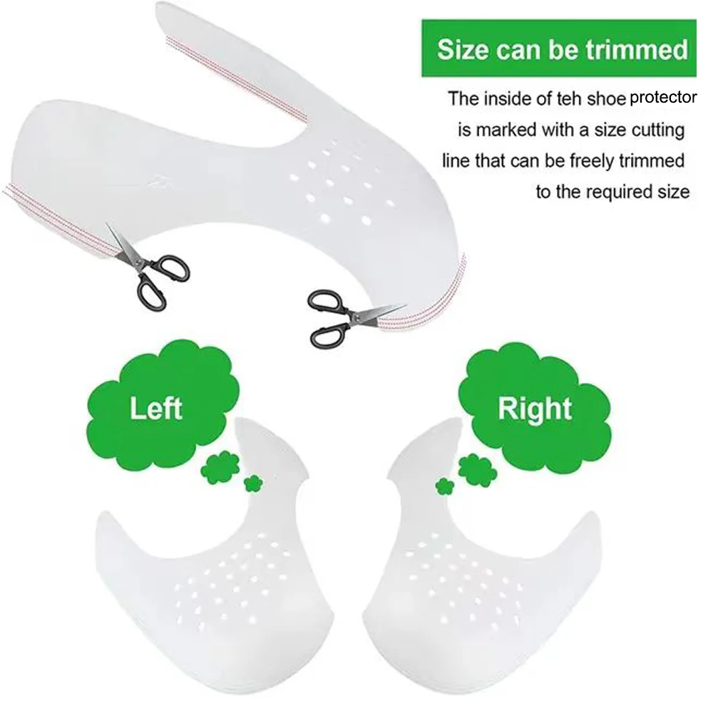 5pairs Falte Schutz Schuh Kopf – Crease Protector Toe Bewertung und Preis