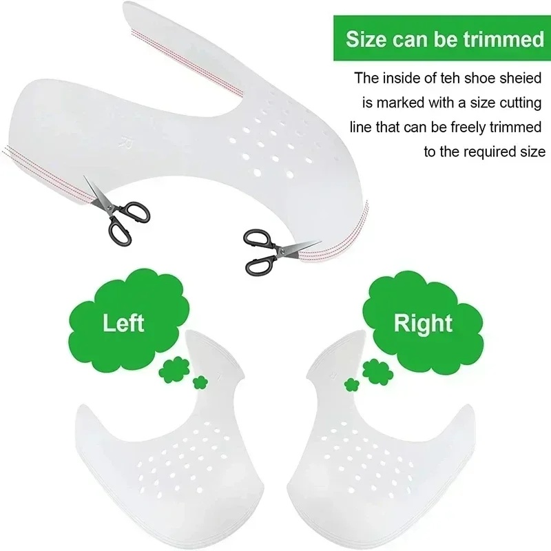 2 Paar Anti-Knitter-Schuhspitz – Crease Protector Toe Bewertung und Preis