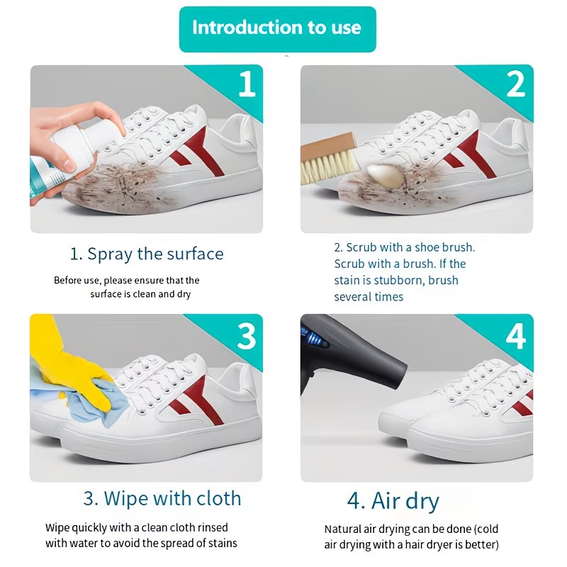 Schuhreinigung, schneller Flec – Sneaker Care Cleaning Kit Bewertung und Preis
